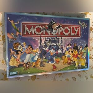 Vintage 2001 Disney Monopoly Parker Brothers‎ 8 Collectible Movers Castles